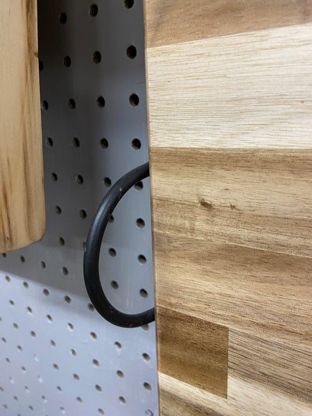 Cutting board side handles