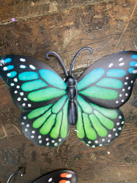 12 x 9 metal butterfly