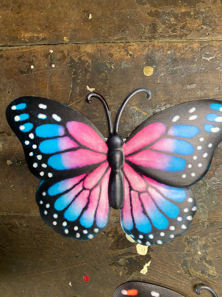 12 x 9 metal butterfly