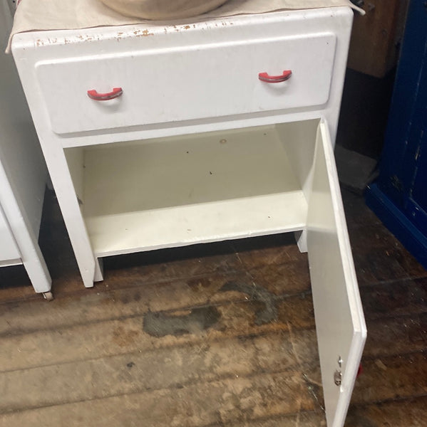 Antique icebox cupboard